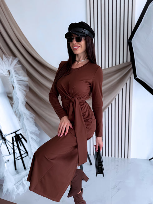 Suknelė "GREECE 24223" - CHOCO